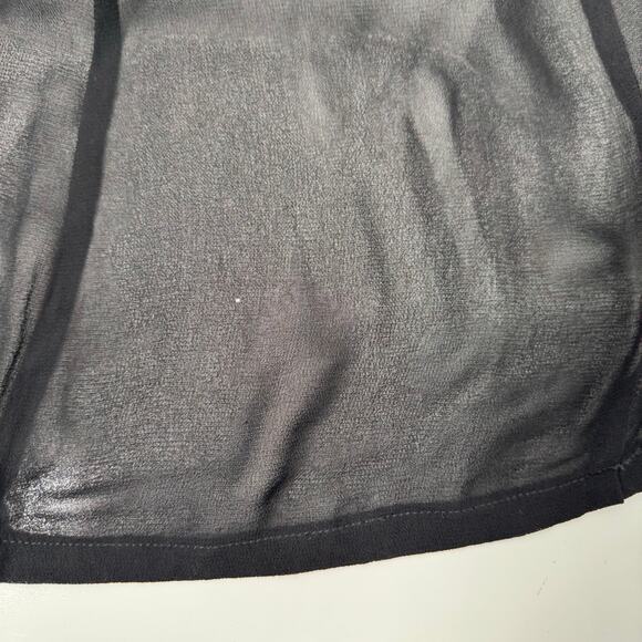 Reformation Sylvania Jumpsuit Black Flare Leg Open Back Ankle Boho Party Size 0 - Picture 13 of 16